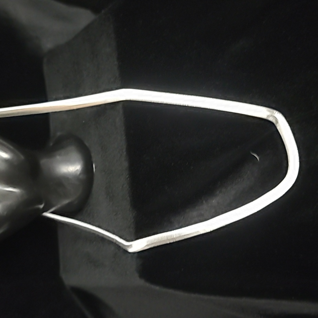 calee× D.O.D SILVER SNAKE PIERCE Lab-Created Emerald Snake